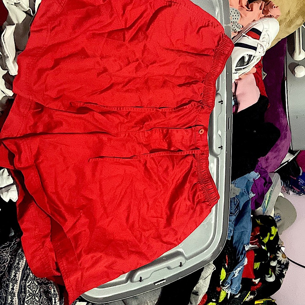 Cute red shorts